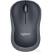 Мышь беспроводная Logitech M185 (910-002252) 3btn+Roll, Black/Grey, mini-приёмник, USB, RTL (ноутбучная мышь для ПК, рад