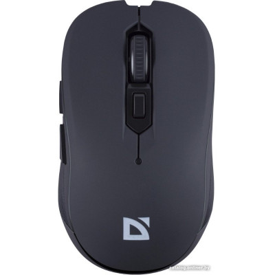 Мышь беспроводная Defender Gassa MM-105 (52105) (полноразмерная мышь, беспроводная радио, сенсор оптический 1600 dpi, 6 кнопок, колесо с нажатием, цвет черный)