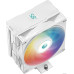 Кулер DeepCool AG400 DIGITAL WH ARGB (R-AG400-WHADMN-G-1) LGA1700/1200/115X/AM5/AM4/ ARGB Fan 120mm/ 4 TT / PWM / TDP 220W, белый