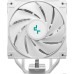 Кулер DeepCool AG400 DIGITAL WH ARGB (R-AG400-WHADMN-G-1) LGA1700/1200/115X/AM5/AM4/ ARGB Fan 120mm/ 4 TT / PWM / TDP 220W, белый