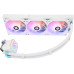 Система водяного охлаждения Thermalright Aqua Elite 240 ARGB V3 White (A-ELITE-WH-240-ARGB-V3) / (LGA115x/1200/1700/1851/2011/2011-3/2066/AM4/AM5) / 240mm / 2x120mm / White
