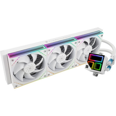 Система водяного охлаждения Thermalright Frozen Infinity 360 White (F-INFINITY-360-WH) / (LGA115X/1200/1700/2011/2066/AM4/AM5) / 360mm / 3x120mm / White