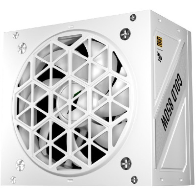 БП 1STPLAYER 850W White NGDP GOLD (HA-850BA4-WH) (ATX 3.1, APFC, 80 PLUS Gold, LLC+DC-DC, full Japan solid-state caps, 120mm fan, full modular)