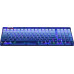 Клавиатура Redragon Garen Pro  (71745) (игровая для ПК, механическая, Redragon Purple, ход тактильный, пластик, интерфейс подключения - USB-A/радио/Bluetooth, кириллица: да, цвет прозрачный/синий )