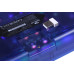 Клавиатура Redragon Garen Pro  (71745) (игровая для ПК, механическая, Redragon Purple, ход тактильный, пластик, интерфейс подключения - USB-A/радио/Bluetooth, кириллица: да, цвет прозрачный/синий )