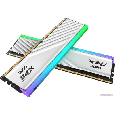 DDR5 64Gb KiTof2 PC-48000 6000MHz ADATA XPG Lancer Blade RGB (AX5U6000C3032G-DTLABRWH) CL30-40-40 / 1.35V / White