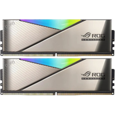 DDR5 32Gb KiTof2 PC-52800 6600MHz ADATA XPG Lancer RGB ROG (AX5U6600C3216G-DCLARROG) CL32-44-44-84