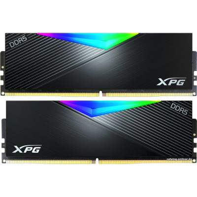 DDR5 96Gb KiTof2 PC-48000 6000MHz ADATA XPG Lancer RGB (AX5U6000C3048G-DCLARBK) / CL30-40-40 / 1.35V