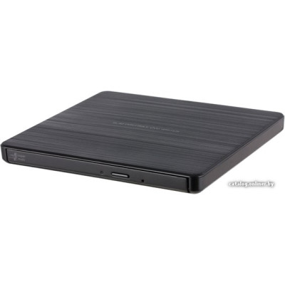 Внешний привод DVD+/-RW LG (GP60NB60.AUAE12B) (DVD Multi, внешний Slim, интерфейс USB-A, толщина 14 мм, цвет чёрный) (RTL)