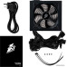 БП 1STPLAYER 600W DK PREMIUM (PS-600AX) (ATX 2.4, APFC, 80 PLUS Bronze, Double Forward, Japan main cap, 120mm fan, non-modular)
