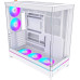 Корпус ATX Без БП Montech HS02 Pro W (MNT-HS02 Pro-W) (Tempered Glass, 1xUSB 2.0, 1xUSB-A 3.2 5Гбит/с, 4x120mm ARGB FAN, ARGB PWM Fan Controller, HD Audio+Mic, VGA MAX 400mm, CPU MAX 168mm, пылевые фильтры) White