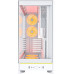 Корпус ATX Без БП Montech HS02 Pro W (MNT-HS02 Pro-W) (Tempered Glass, 1xUSB 2.0, 1xUSB-A 3.2 5Гбит/с, 4x120mm ARGB FAN, ARGB PWM Fan Controller, HD Audio+Mic, VGA MAX 400mm, CPU MAX 168mm, пылевые фильтры) White