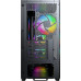 Корпус MicroATX Без БП Montech X5M (MNT-X5M-B) (Tempered Glass, 1xType-C, 2xUSB-A 3.2 5Гбит/с, 3x120mm ARGB, 1x140mm ARGB, HD Audio+Mic, VGA MAX 405mm, CPU MAX 230mm, пылевые фильтры) Black
