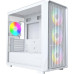 Корпус MicroATX Без БП Montech X5M (MNT-X5M-W) (Tempered Glass, 1xType-C, 2xUSB-A 3.2 5Гбит/с, 4x120mm ARGB, HD Audio+Mic, VGA MAX 405mm, CPU MAX 230mm, пылевые фильтры) White