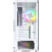 Корпус MicroATX Без БП Montech X5M (MNT-X5M-W) (Tempered Glass, 1xType-C, 2xUSB-A 3.2 5Гбит/с, 4x120mm ARGB, HD Audio+Mic, VGA MAX 405mm, CPU MAX 230mm, пылевые фильтры) White