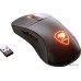 Мышь беспроводная Cougar SURPASSION RX CGR-SURRX (полноразмерная игровая мышь, проводная USB Type-A/беспроводная радио, сенсор оптический 7200 dpi, 6 кнопок, колесо с нажатием, цвет черный)
