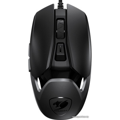 Мышь Cougar Airblader CGR-WONB-410M (полноразмерная игровая мышь, проводная USB Type-A, сенсор оптический 16000 dpi, 6 кнопок, колесо с нажатием, цвет черный)