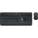 Комплект БЕСПРОВОДНОЙ Клавиатура + мышь Logitech MK540 (920-008691) (мышь радио (сенсор оптический), клавиатура радио, цвет черный/белый, гравировка - да)