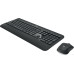 Комплект БЕСПРОВОДНОЙ Клавиатура + мышь Logitech MK540 (920-008691) (мышь радио (сенсор оптический), клавиатура радио, цвет черный/белый, гравировка - да)