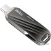 USB3.2 32Gb Netac US11 (NT03US11C-032G-32BK) USB 3.2 Type-A/Type-C (5 Гбит/сек), раскладной корпус, металл, цвет черный