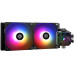 Система водяного охлаждения Thermalright Aqua Elite 240 ARGB V3 Black  (A-ELITE-BL-240-ARGB-V3) / (LGA115x/1200/1700/1851/2011/2011-3/2066/AM4/AM5) / 240mm / 2x120mm / Black