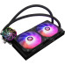 Система водяного охлаждения Thermalright Aqua Elite 240 ARGB V3 Black  (A-ELITE-BL-240-ARGB-V3) / (LGA115x/1200/1700/1851/2011/2011-3/2066/AM4/AM5) / 240mm / 2x120mm / Black