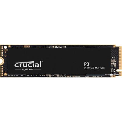 SSD M.2 2280 M PCI Express 3.0 x4 Crucial P3 4Tb (CT4000P3SSD8) 3500/300 Mbps