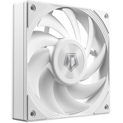 Вентилятор 120mm ID-Cooling DF-125-W 120x120x25мм (4Pin PWM, 32.5дБ, 0-2150об/мин) White