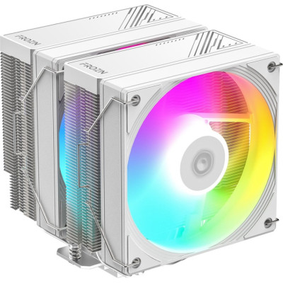 Кулер ID-Cooling FROZN A620 PRO SE ARGB WHITE LGA1851/1700/1200/115X/AM5/AM4 (8шт/кор, TDP 260W, PWM, белый, 6 тепл.трубок + медная база, DUAL ARGB FAN 120mm) RET