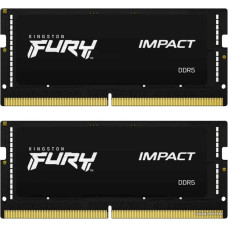 SO-DIMM DDR5 64Gb KiTof2 PC-44800 5600MHz Kingston FURY Impact (KF556S40IBK2-64) CL40 1.1v