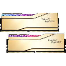 DDR5 32Gb KiTof2 PC-48000 6000MHz G.Skill Trident Z5 Royal (F5-6000J2836G16GX2-TR5G) CL28-36-36-96 1.4v Gold