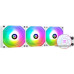 Система водяного охлаждения Thermalright Aqua Elite White 360 ARGB (A-ELITE-WH-360-ARGB) / (LGA115x/1200/1700/1851/2011/2011-3/2066/AM4/AM5) / 360mm / 3x120mm / White
