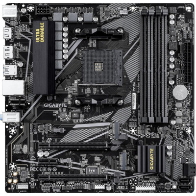 MB Gigabyte B550M DS3H R2 Soc-AM4 (B550) 2xPCI-Ex16 PCI-Ex1 2xM.2 4xDDR4 3200MHz+ DP+HDMI mATX RTL