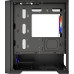 Корпус MicroATX Без БП Powercase ByteFlow Micro Black LE(CAMBFB-A4-LE) (Tempered Glass, 2xUSB 2.0, 1xUSB-A 3.2 5Гбит/с, 4х120mm ARGB fans, HD Audio+Mic, VGA MAX 305mm, CPU MAX 160mm, пылевые фильтры) Black