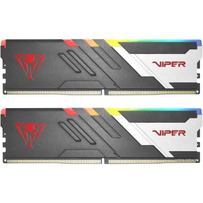 DDR5 64Gb KiTof2 PC-48000 6000MHz Patriot Viper Venom RGB (PVVR564G600C30K) CL30-40-40-76