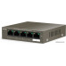 Коммутатор TENDA 9-port TEF1109P-8-63W (неуправляемый, настольный, матрица 1.8 Гбит/с, 1.34 Mpps, 9x100Mbit, PoE, бюджет 58 Вт )