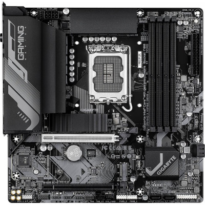 MB Gigabyte B760M GAMING X WIFI6E GEN5 (B760M G X WF6E GEN5) Soc-1700 (B760) 2xPCI-Ex16 2xM.2 2.5GbE LAN Wi-Fi 6E BT 5.3 RAID 0/1/5/10 4xDDR5 5600MHz+ HDMI+DP mATX RTL