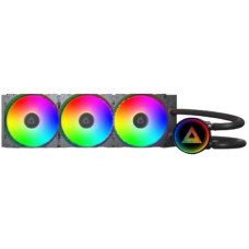 Система водяного охлаждения Montech LightFlow ARGB 360 LGA 1700/1200/15X/2066/AM3/AM4/AM5 (TDP 350W, PWM, TRIPLE FAN 120