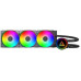 Система водяного охлаждения Montech LightFlow ARGB 360 LGA 1700/1200/15X/2066/AM3/AM4/AM5 (TDP 350W, PWM, TRIPLE FAN 120mm) Black