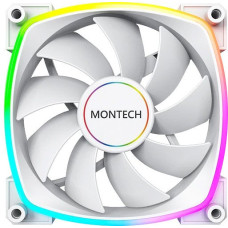 Вентилятор 140mm Montech AX140 PWM (MNT-AX140-W) / 4pin PWM / 140x140x25mm HDB / 800-1600rpm / White