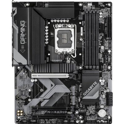 MB Gigabyte B760 GAMING X WIFI6E GEN5 (B760 G X WF6E GEN5) Soc-1700 (B760) 3xPCI-Ex16 3xM.2 2.5GbE LAN Wi-Fi 6E BT 5.3 3xARGB+RGB RAID 0/1/5/10 4xDDR5 5600MHz+ HDMI+DP ATX RTL