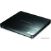 Внешний привод DVD+/-RW LG (GP57EB40.AHLE10B) (DVD Multi, внешний Slim, интерфейс USB-A, толщина 14 мм, цвет чёрный) (RTL)