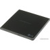 Внешний привод DVD+/-RW LG (GP57EB40.AHLE10B) (DVD Multi, внешний Slim, интерфейс USB-A, толщина 14 мм, цвет чёрный) (RTL)