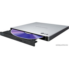 Внешний привод DVD+/-RW LG (GP57ES40.AHLE10B) (DVD Multi, внешний Slim, интерфейс USB-A, толщина 14 мм, цвет серебристый