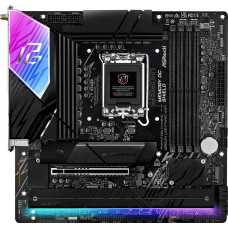 MB ASRock B860M LIGHTNING WIFI Soc-1851 (B860) PCI-Ex16 4xM.2+M.2(Wi-Fi/BT) 2.5GbE LAN WiFi 6E BT 5.3 3xARGB+RGB RAID 0/