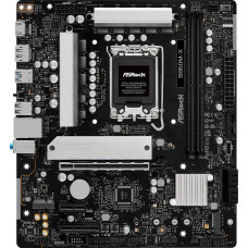 MB ASRock B860M-X Soc-1851 (B860) PCI-Ex16 PCI-Ex4 PCI-Ex1 2xM.2+M.2(Wi-Fi/BT) 2.5GbE LAN 2xARGB+RGB RAID 0/1/5/10 2xDDR
