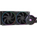 Система водяного охлаждения Thermalright Aqua Elite 240 ARGB V2 Black  (A-ELITE-BL-240-ARGB-V2) / (LGA115x/1200/1700/1851/2011/2011-3/2066/AM4/AM5) / 240mm / 2x120mm / Black