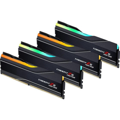 DDR5 256Gb KiTof4 PC-48000 6000MHz G.Skill Trident Z5 Neo RGB (F5-6000J3644D64GX4-TZ5NR) CL36-44-44-96 1.35v Black