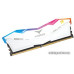 DDR5 32Gb KiTof2 PC-48000 6000MHz Team T-Force Delta RGB (FF4D532G6000HC28ADC01) CL28-36-36-76 White