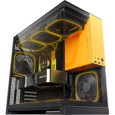Корпус ATX Без БП Geometric Future Model 5 (Tempered Glass, 2xUSB-A 3.2 5Гбит/с, 1xUSB-C 2x2 20Гбит/с, HD Audio+Mic, VGA